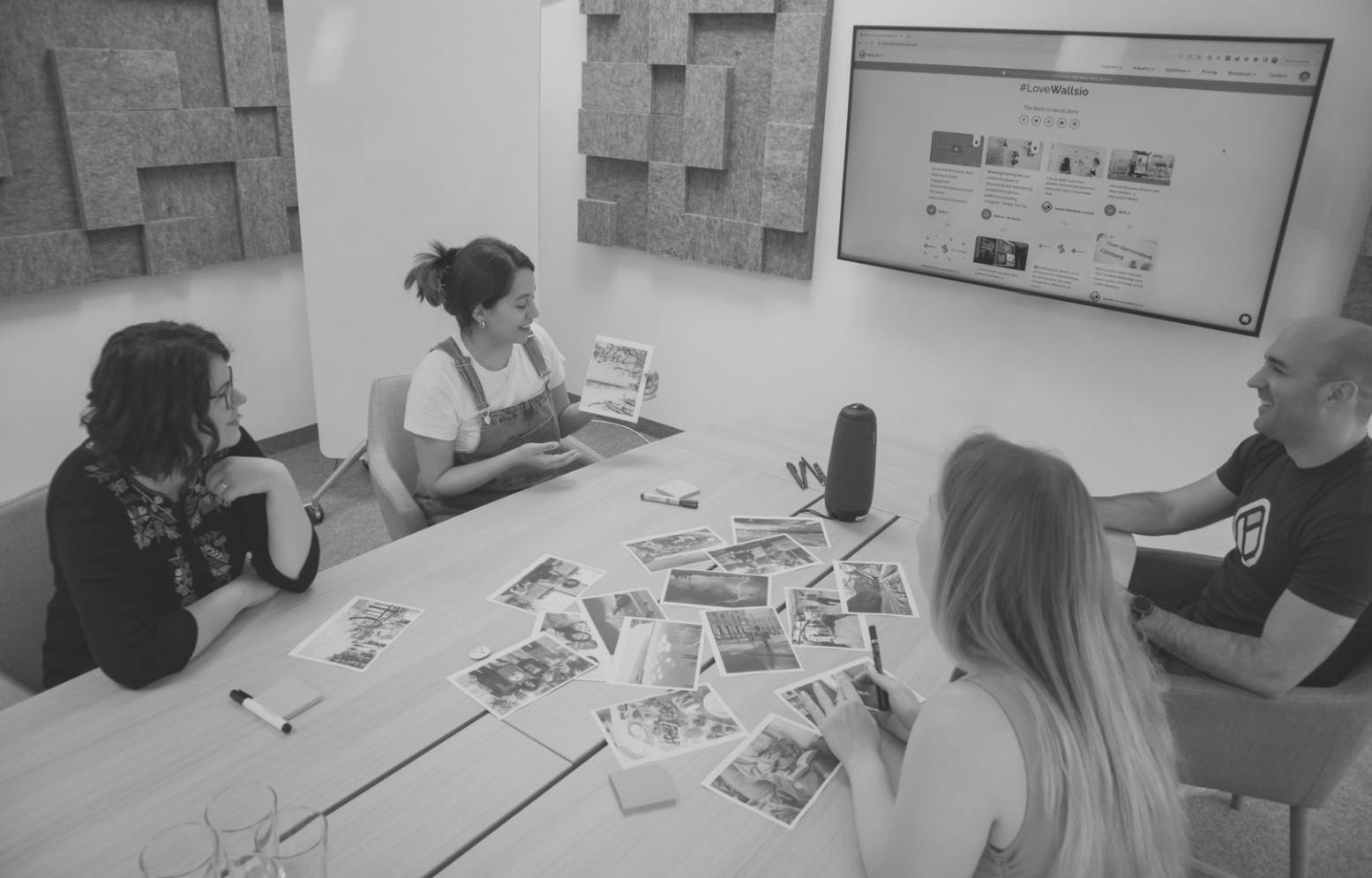Professional workspace showing organized financial planning materials and documents